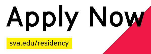 Priority Application Deadline: April 1, 2018. www.sva.edu/residency